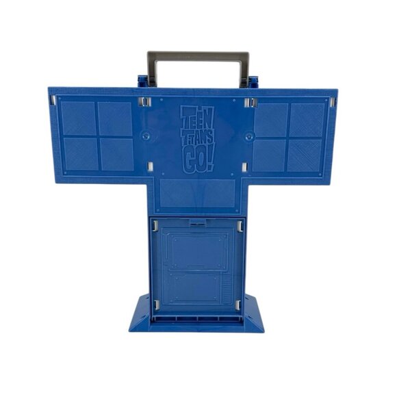 Mattel Teen Titans Go Tower Mini Figure Display Case Blue - Picture 4 of 7